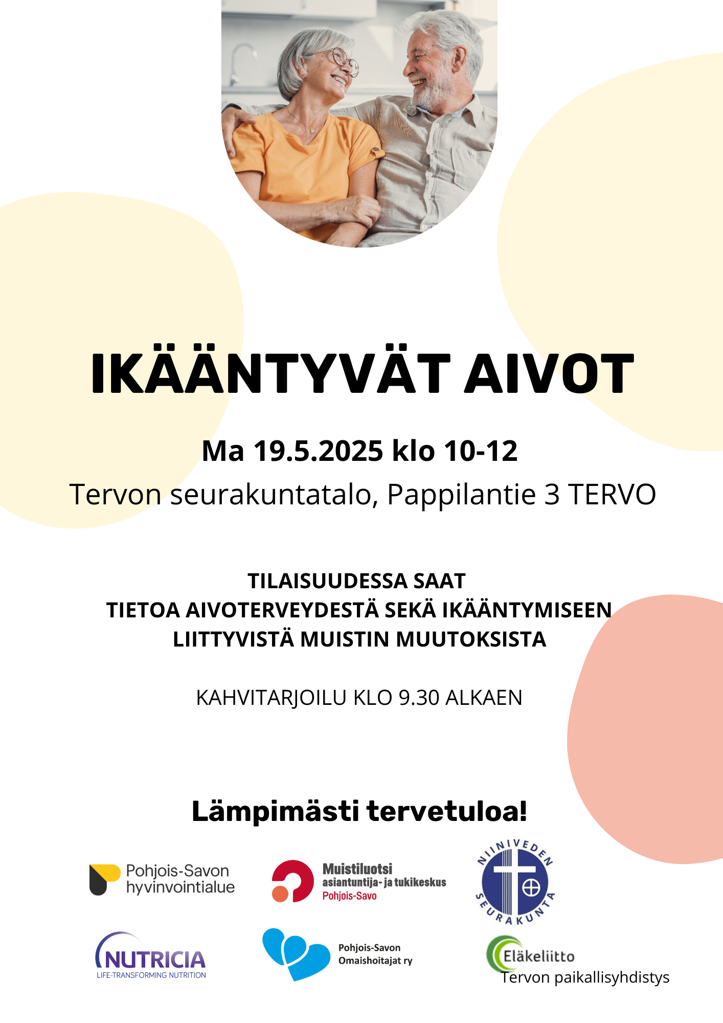 Ikääntyvät aivot -tilaisuus ikääntyvät aivot