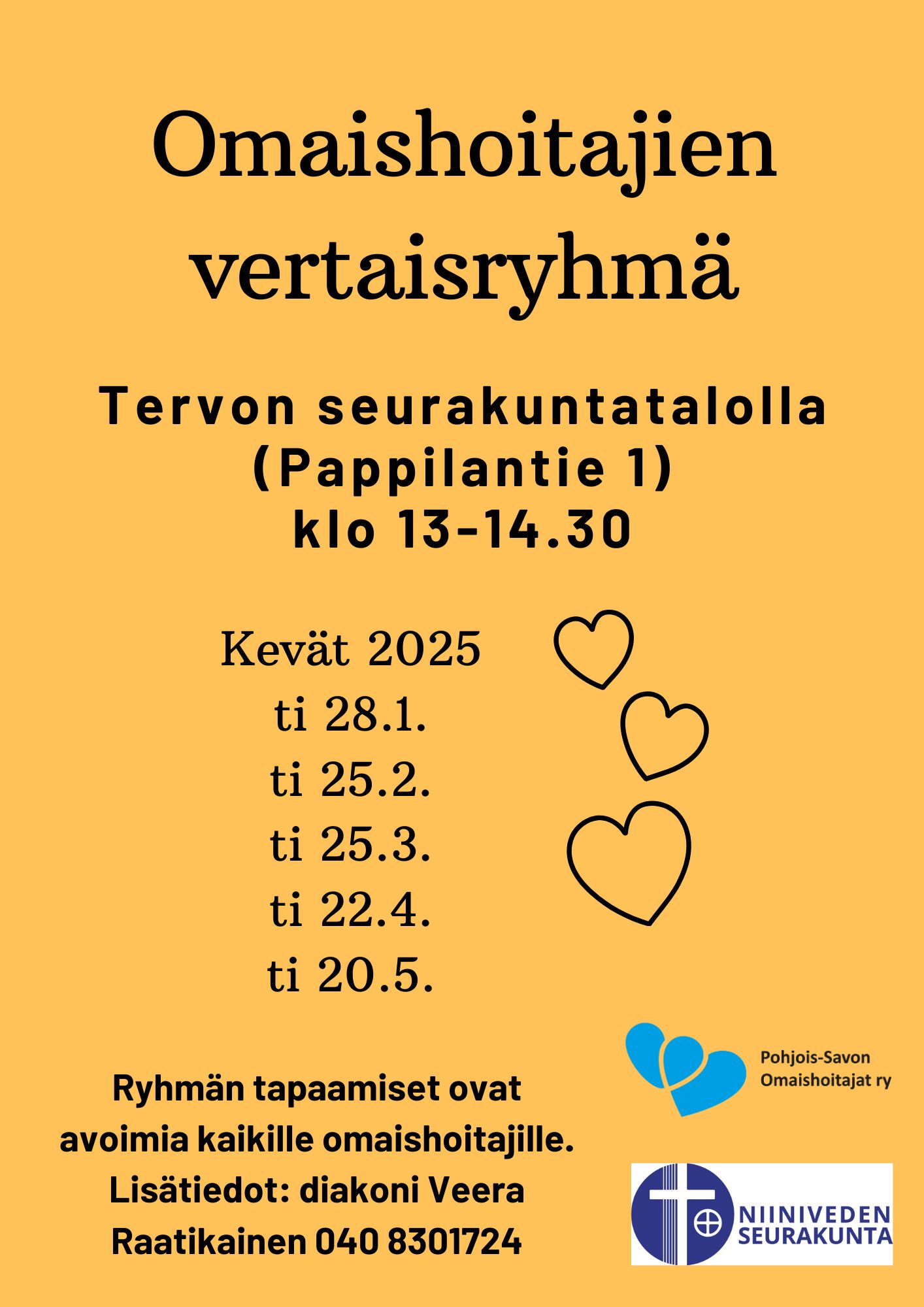 Omaishoitajien vertaisryhmä omaishoitajaryhmä