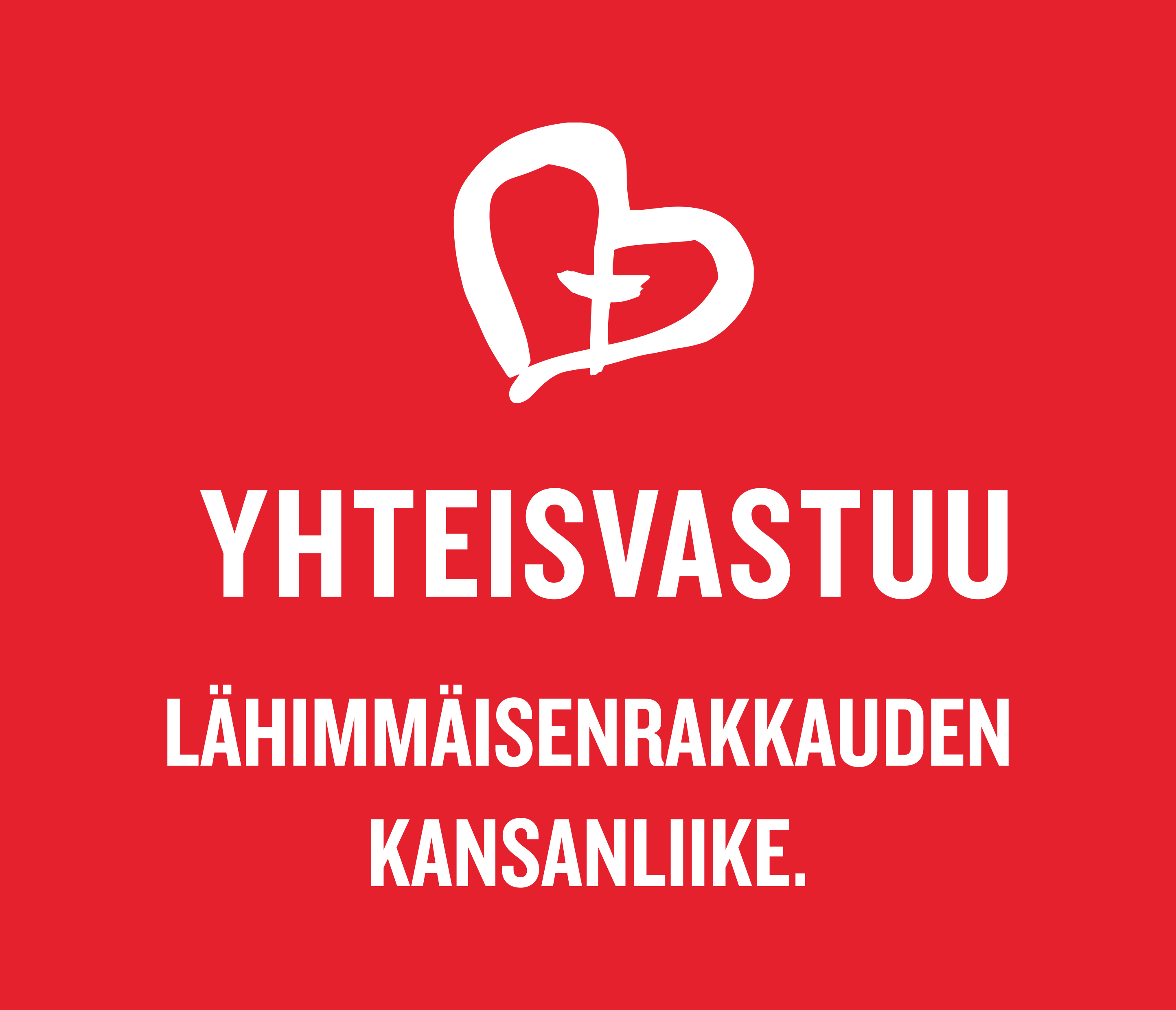 Kauneimmat hengelliset laulut , max. 20 henkeä kirkkoon punainen risti punaisen sydämen sisällä
